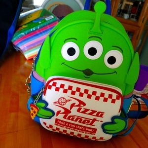 Toy story alien mini bookbag